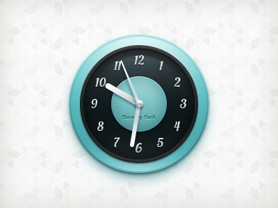 A Clock clock icon time ui