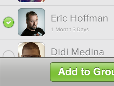 Add to group app availability avatar badge button chat clean design edit friends glyphs group home icon invite ios iphone list messenger minimalist mobile navigation notification signs simple traffic ui ux