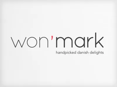 won'mark danish delights identity logo naming