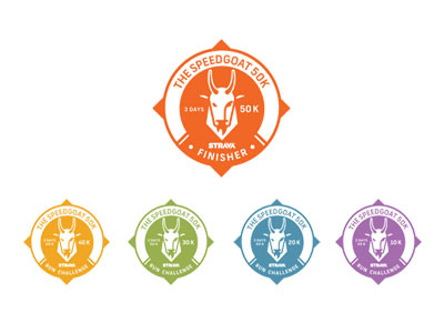 Speedgoat Challenge Badges badge