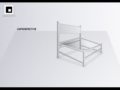 Unprospective chair flavio illustration mercuri poster prospective unprospective