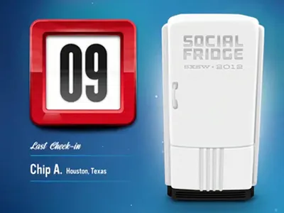 The GE Social Fridge ge grandstand social fridge