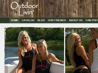 Outdoor Livin' Apparel ecommerce
