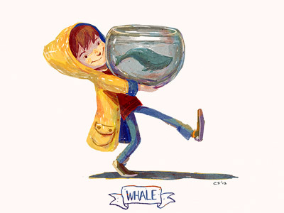 Whale charles santoso daily random word doodles