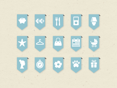 Community Banners banners community events icons interests