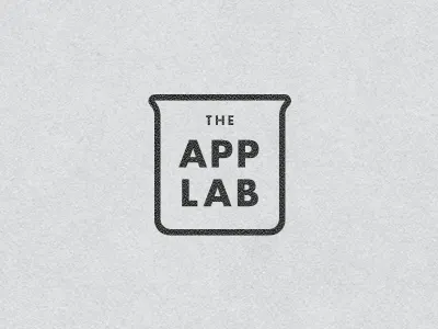 App Lab app lab beaker concept futura logo science