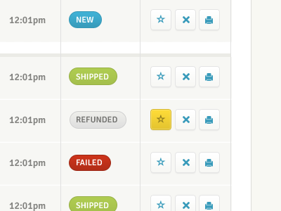 App Framework - Table button cms crm ecommerce filter interface layout navigation table ui user experience user interface ux