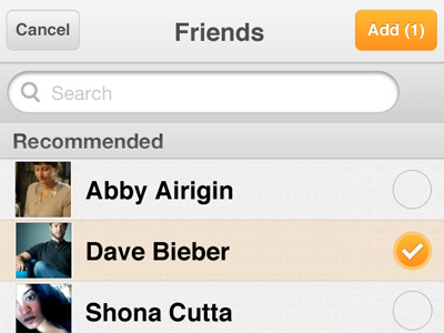 Why can't we be friends? adding app bump flock friends ios social