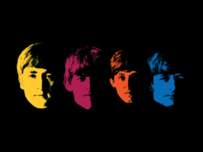 the beatles art digital drawing illustration illustrator movies music painting pastels portrait poster print quote retro wallpaper