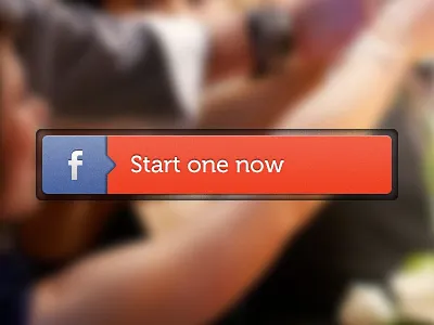 Giftcard Connect bright button connect facebook ui