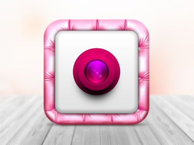 Camera icon app camera girl icon ios