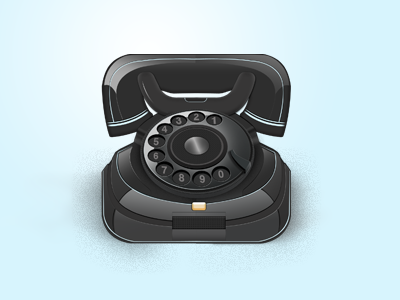 Telephone ios icon telephone