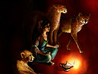Scheherazade 1001 nights arabian nights cheetahs