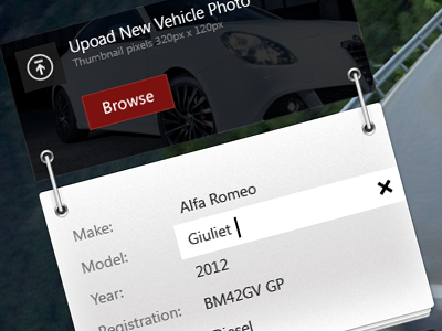 Fuel Log Manager metro microsoft origin interactive ui user experience user interface ux