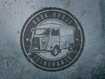 Itinerante citroen h5 logo van vintage