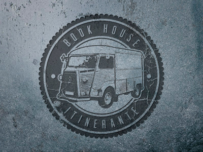 Itinerante citroen h5 logo van vintage