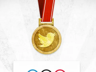 Twitter Gold Medal olympics twitter