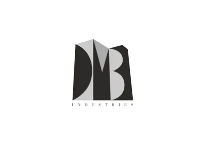 DMB Industries Logo Identity brand identity building dmb industries identity logo logo design new york pank.in pankaj juvekar pankdesigns real estate