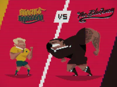 ARC 8-Bit - Bledisloe 8 bit alternative commentary game rugby video