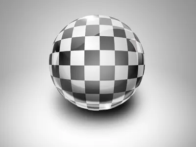 Ball ball glass icon