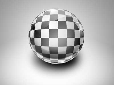 Ball ball glass icon