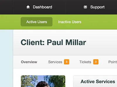 Ultima IO interface web web app web design