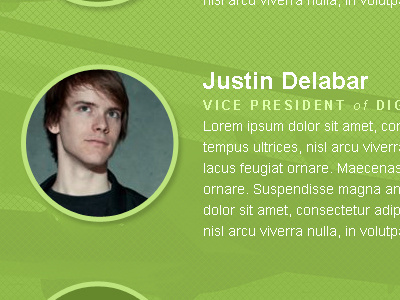 Executive Team website