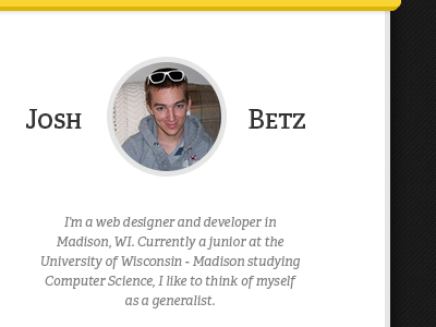 Dribbble bio blog