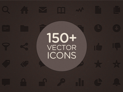 Icons bell book bubble clock dislike document download favorite filter folder home icons key like lock mail note search share star statistics stream tag tags timer trash unicons unlock unstar