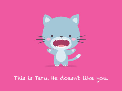 Teru cat cute kawaii