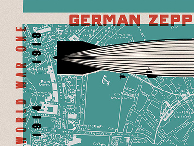 Zeppelin matchbox ww1 zeppelin