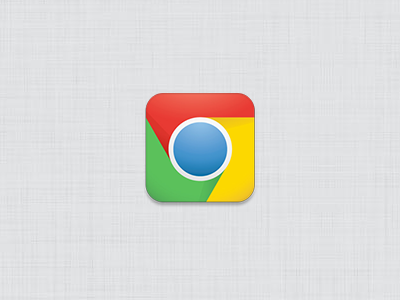 New iOS Chrome concept icon ios ipad iphone