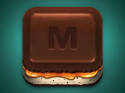 Mmm...Another Chocolate! chocolate design icon iphone retina