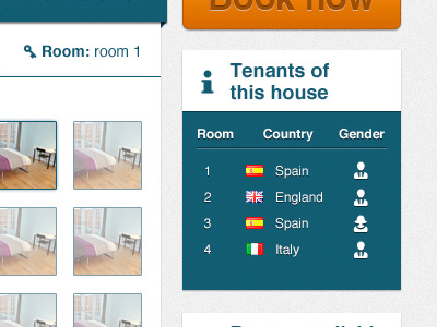 Tenants box flag gender ui