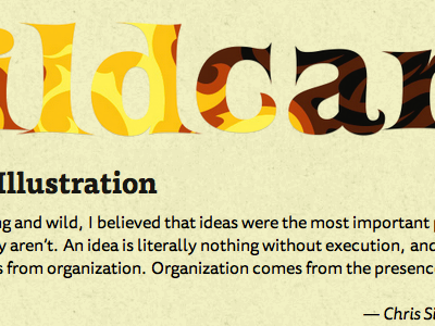 Wildcard css ff tisa ff tisa sans fontfont typekit typography