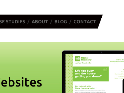 Dark Flare Design Website Preview portfolio web website design