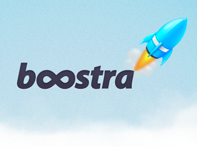 boostra logo logo design logotype