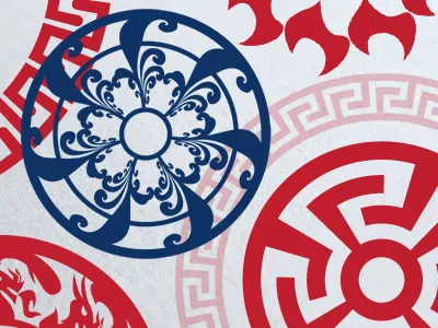 Free Round vector decorations decoration decorations free illustrator round vector