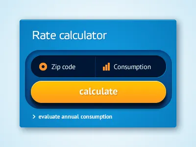 Calculate button calculated calculator rate widget