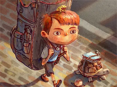 Backpack charles santoso daily random word doodles