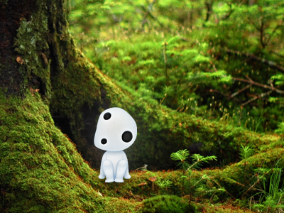 Kodama forest ghibli icon iconfactory