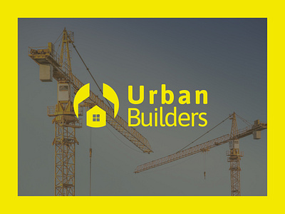 Urban Builders Logo branding construction graphic design logo property development