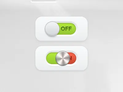 Silk silk slider toggle