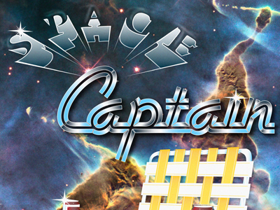 Space Captain captain lawn chair space