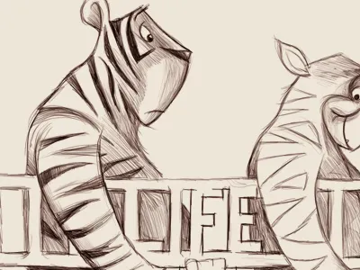 Live, Serve character design character development illustration