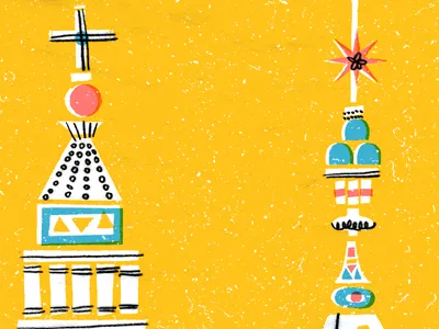 roman experiment drawing illustration st. peters