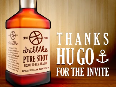 Debut bottle debut first shot pure shot