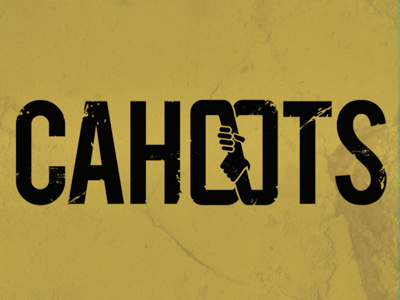 CAHOOTS logo branding cahoots challenge run duo extreme logo running typography