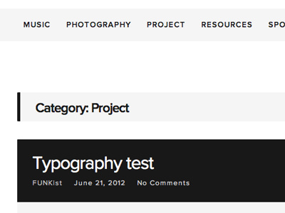 Personal Page css3 html5 typography ui user experience user interface ux ux ui uxui