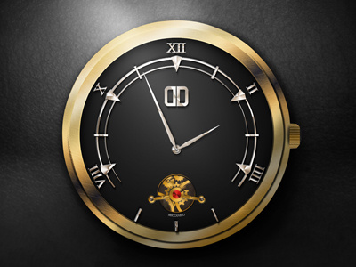 Clock 3 Small chrono clock illustrator meccanico photoshop watch watches